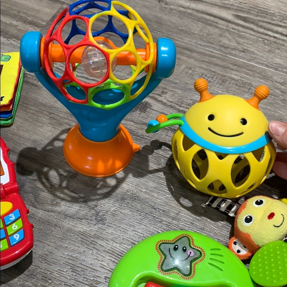 Infant Baby Toy, Rattles, Teethers, etc. Bundle - Picture 6 of 8